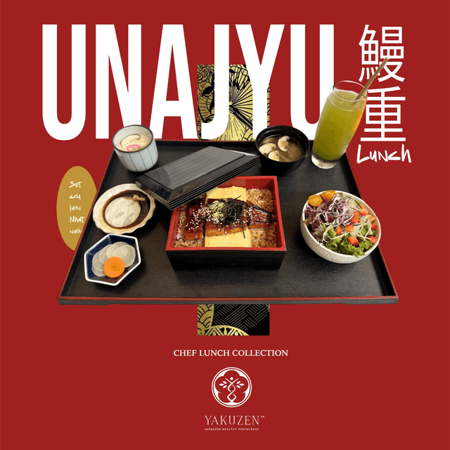 Yakuzen Chef Lunch Collection - Set Cơm Unajyu 鰻重